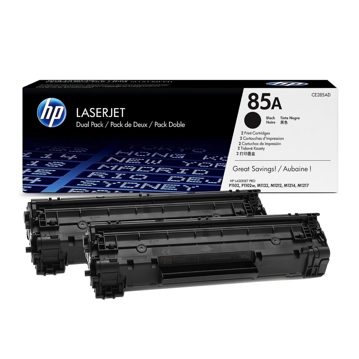 HP - TONER HP 85AD NEGRO CE285AD LJ P1102 M1212 M1132 DUAL ORIGINAL