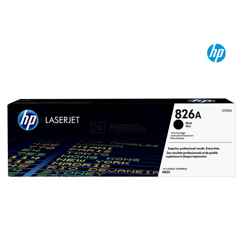 HP - TONER HP 826A NEGRO CF310A LJ M855DN ORIGINAL