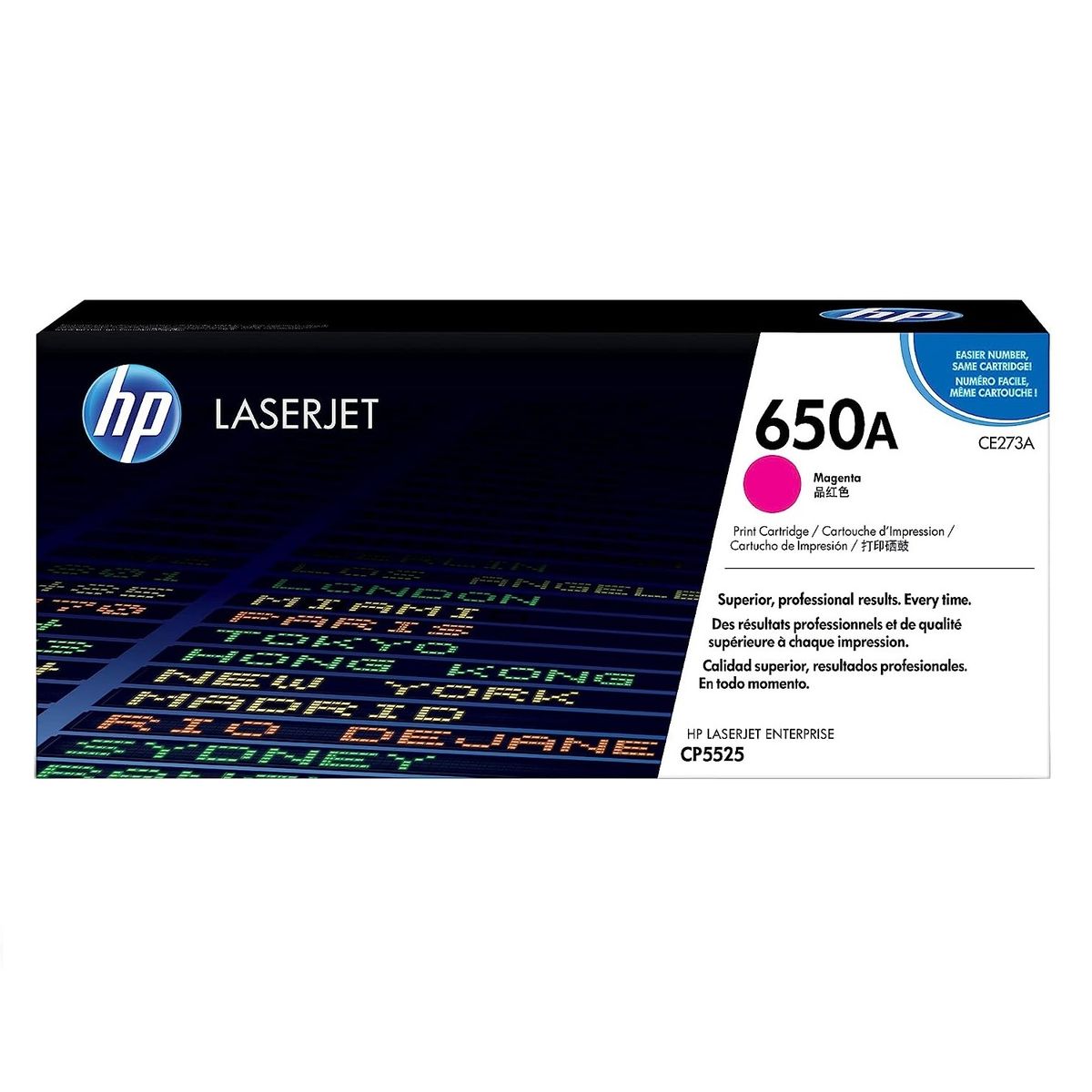 HP - TONER HP 650A MAGENTA CE273A LJ CP5525 ORIGINAL