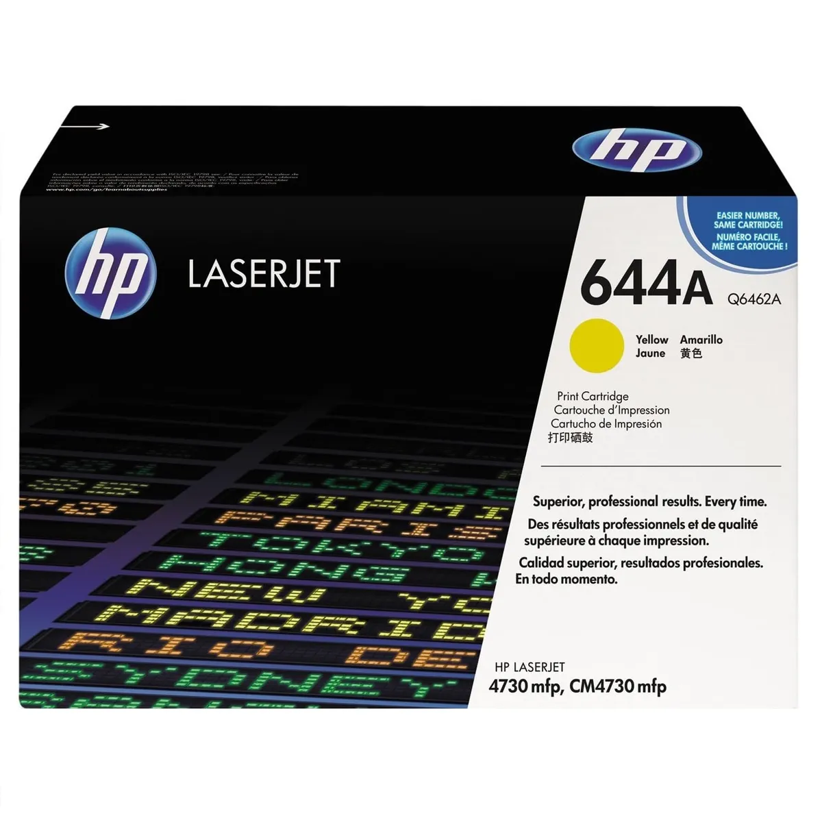 HP - TONER HP 644A AMARILLO Q6462A LJ 4730 ORIGINAL