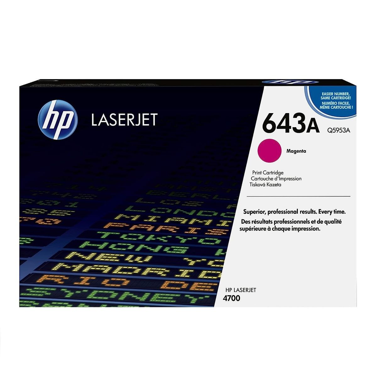 HP - TONER HP 643A MAGENTA Q5953A LJ 4700 ORIGINAL