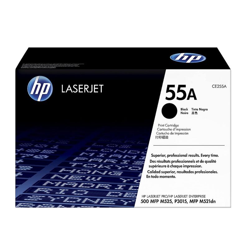 HP - TONER HP 55A NEGRO CE255A LJ CP3015 ORIGINAL