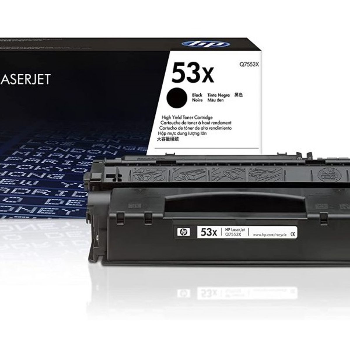 HP - TONER HP 53X NEGRO Q7553X LJ P2015 M2727 ORIGINAL