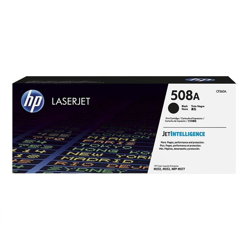 HP - TONER HP 508A NEGRO CF360A LJ M552 ORIGINAL