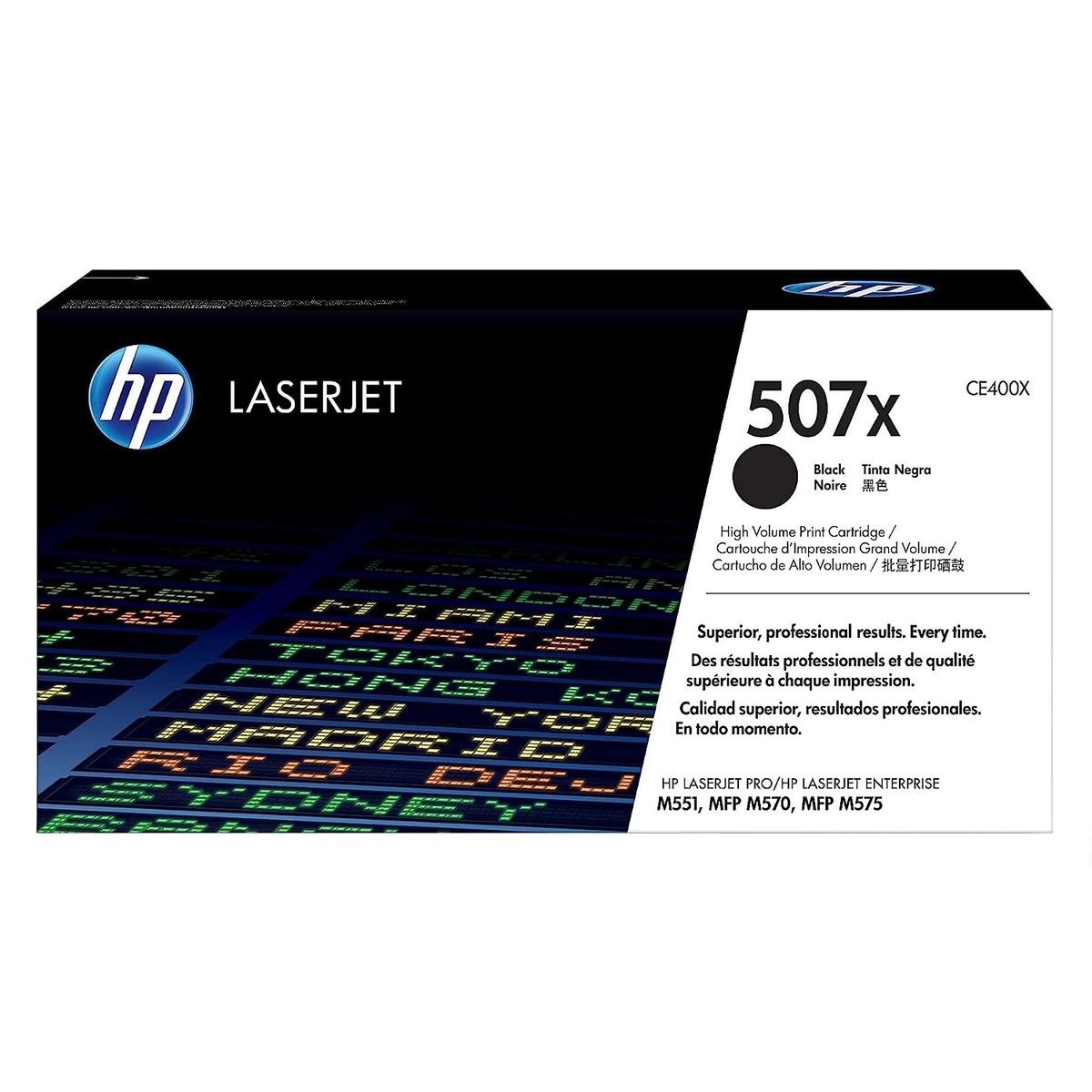 HP - TONER HP 507X NEGRO CE400X LJ M551 ORIGINAL