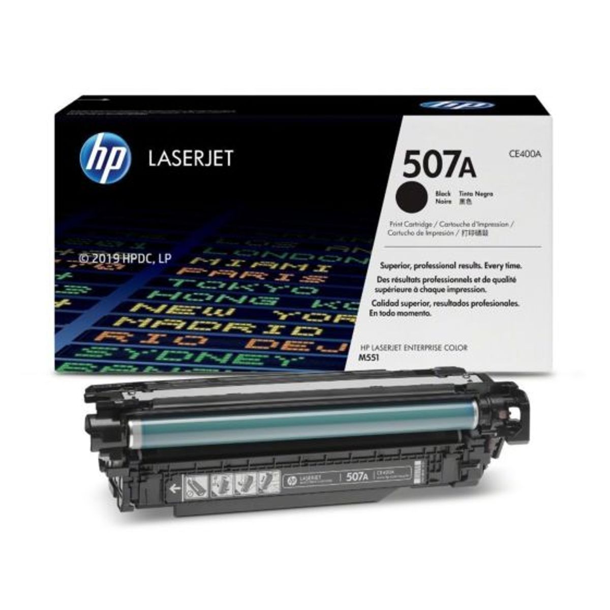 HP - TONER HP 507A NEGRO CE400A LJ M551 ORIGINAL