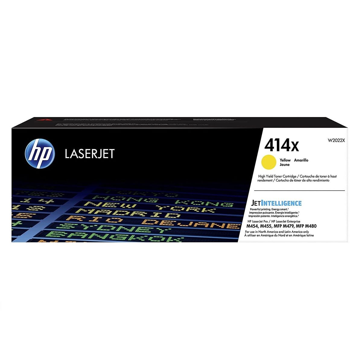 HP - TONER HP 414X AMARILLO W2022X LJ M454 ORIGINAL