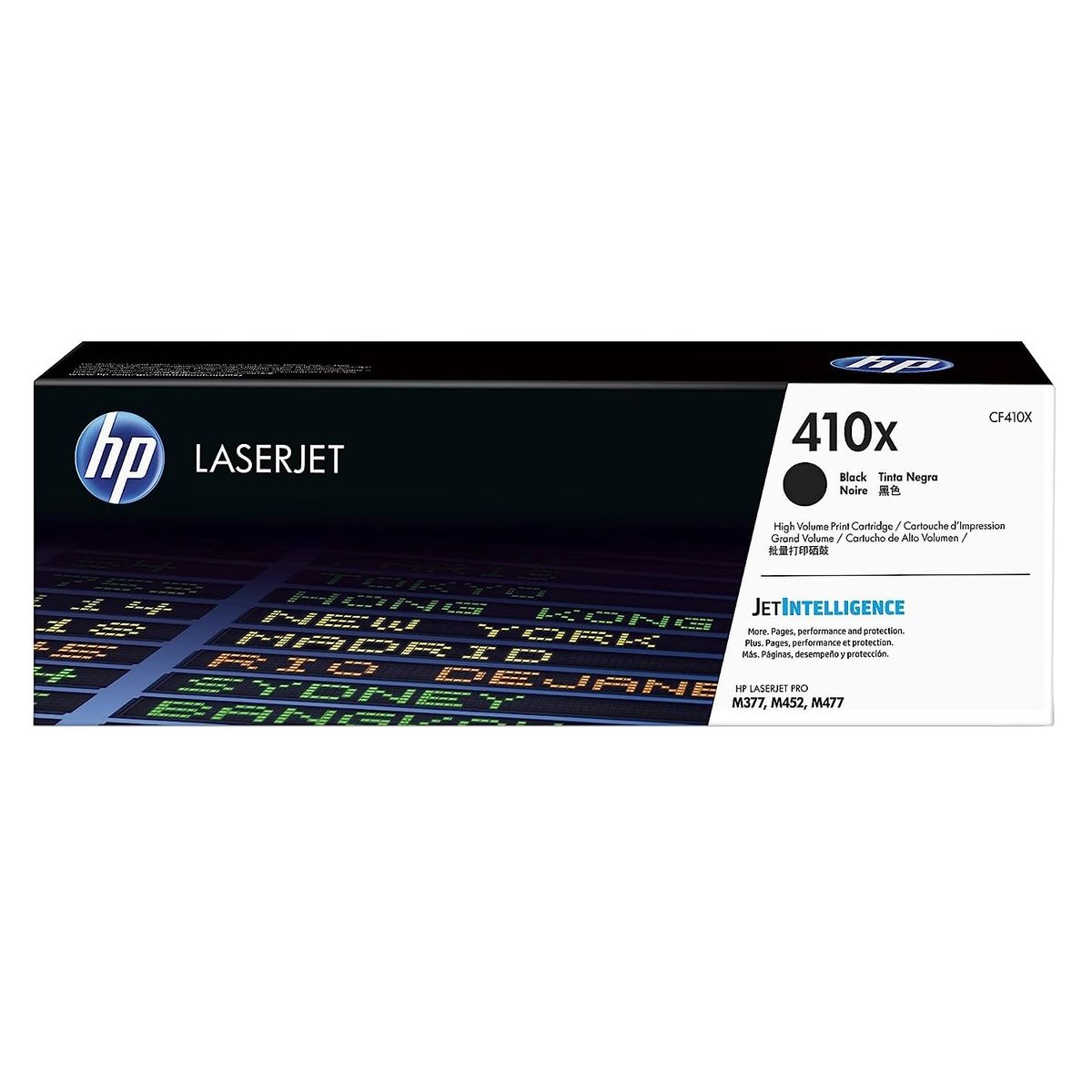 HP - TONER HP 410X NEGRO CF410X LJ M452 M477 ORIGINAL