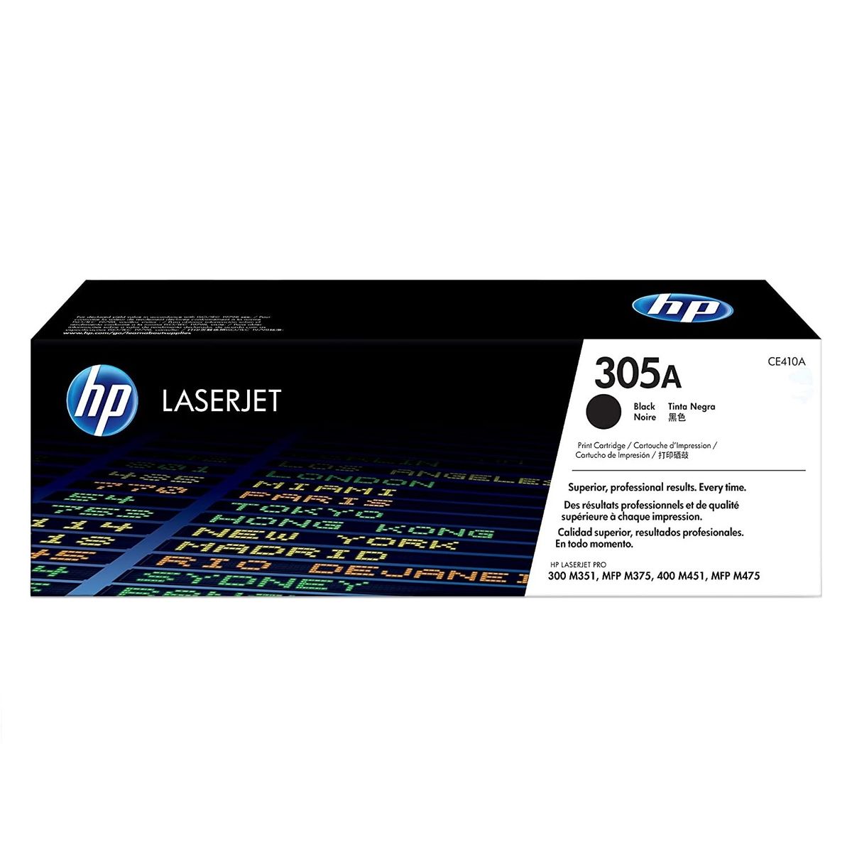 HP - TONER HP 305A NEGRO CE410A LJP 300 400 ORIGINAL