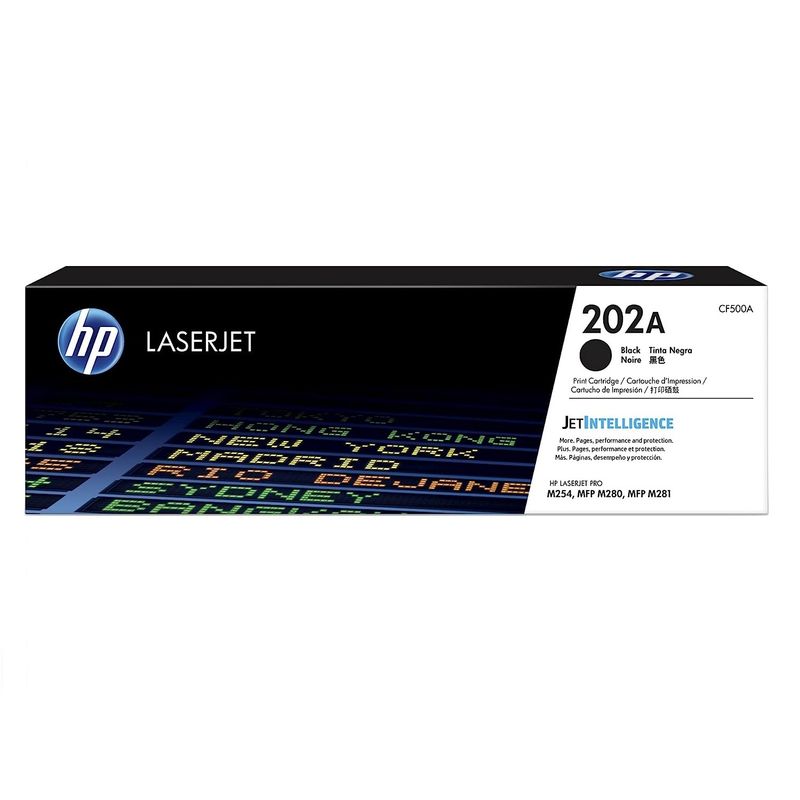 HP - TONER HP 202A NEGRO CF500A LJP M254 ORIGINAL
