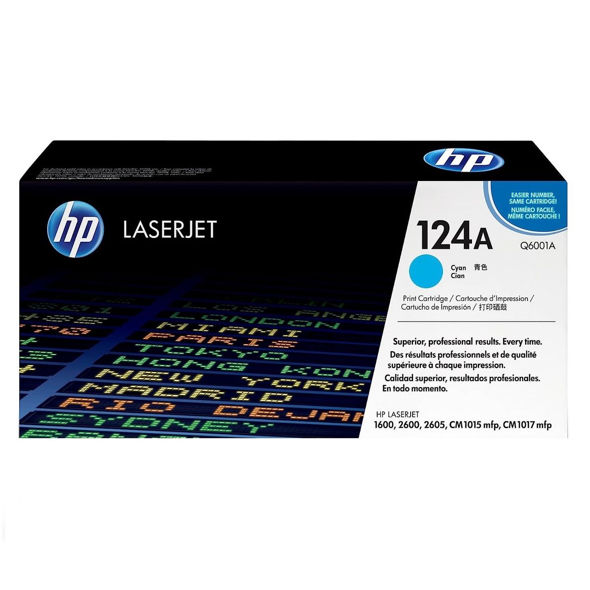 HP - TONER HP 124A CIAN Q6001A LJ 2600 ORIGINAL