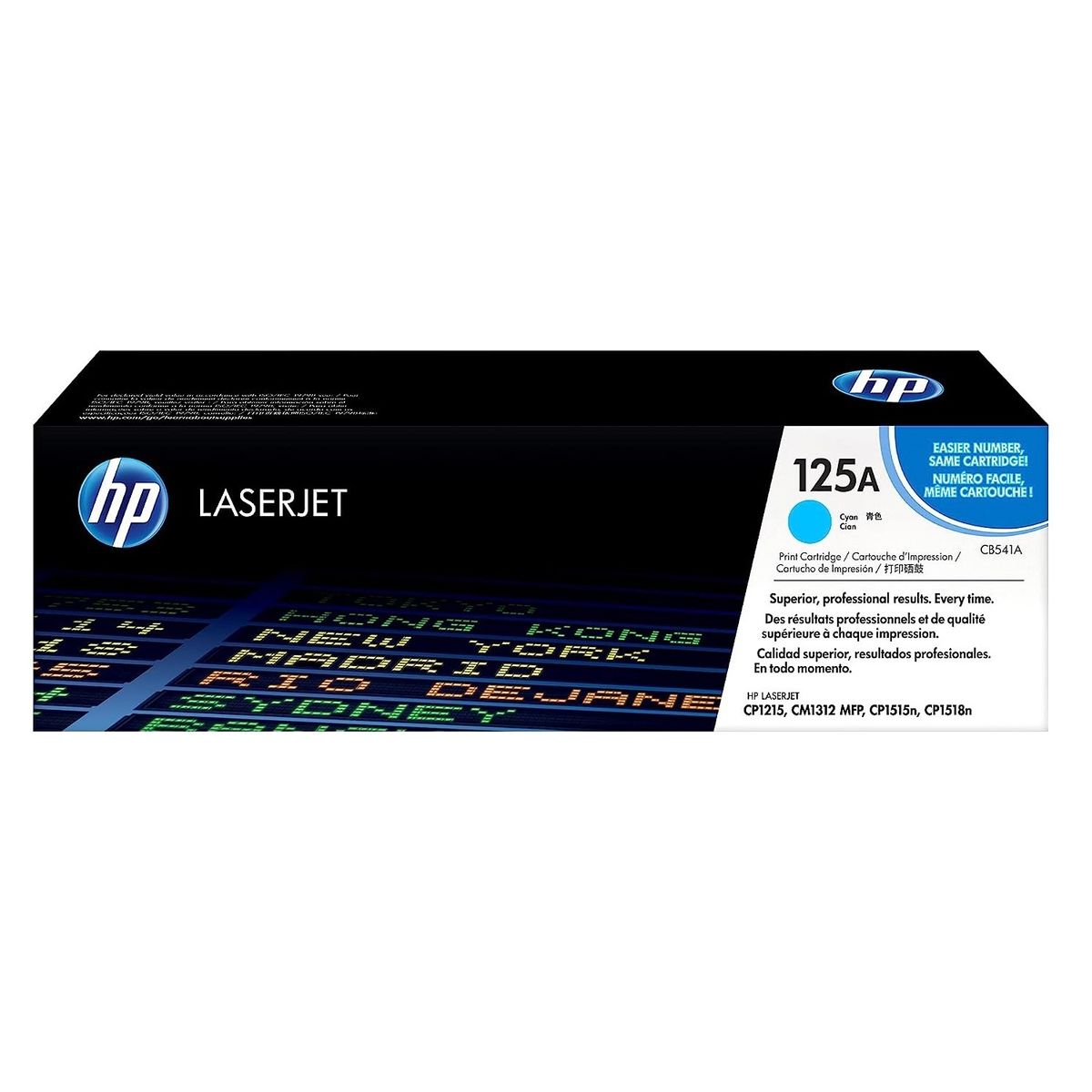 HP - TONER HP 125A CIAN CB541A LJ 1215 1515 ORIGINAL