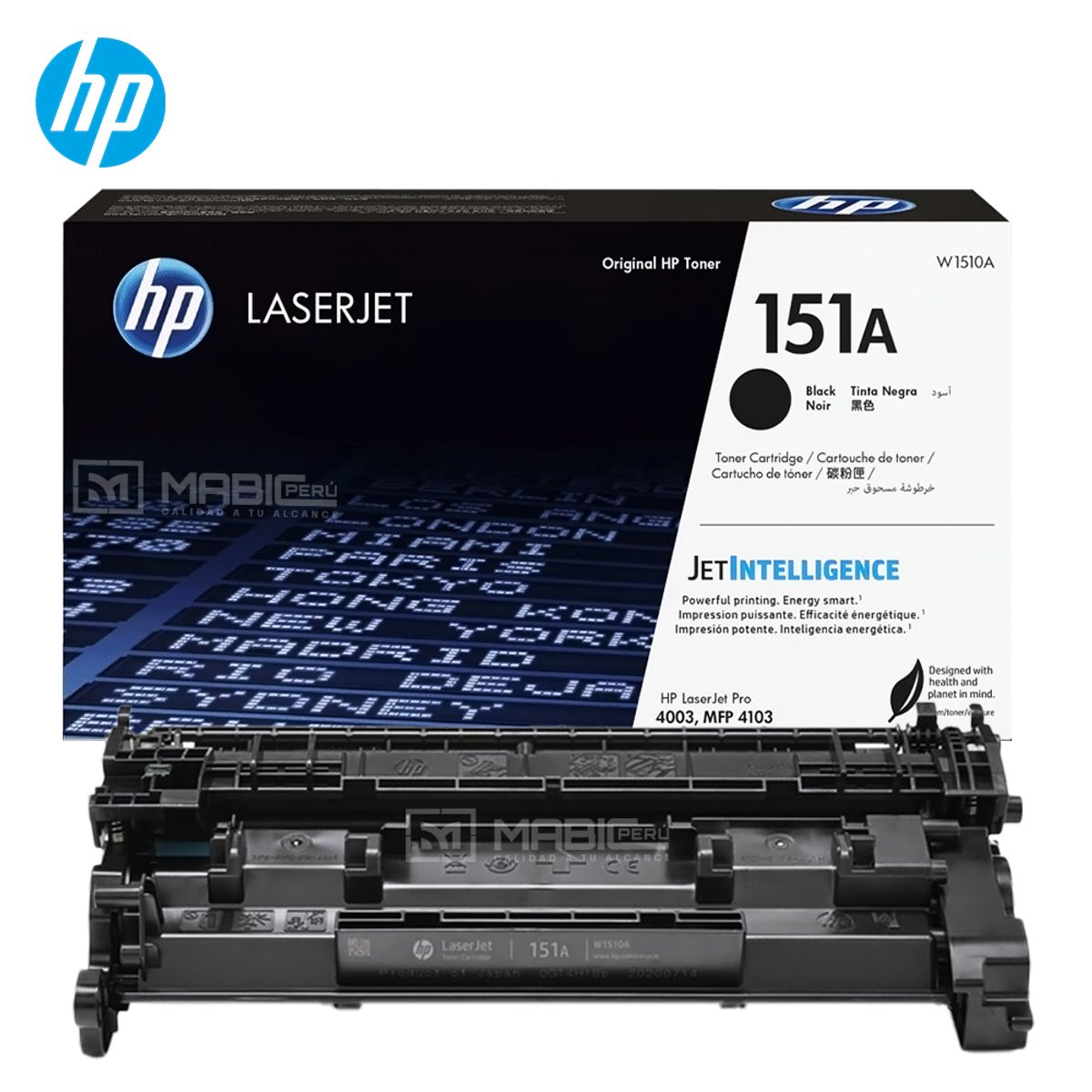 HP - TONER HP 151A NEGRO W1510A LJ 4003 MFP 4103 ORIGINAL