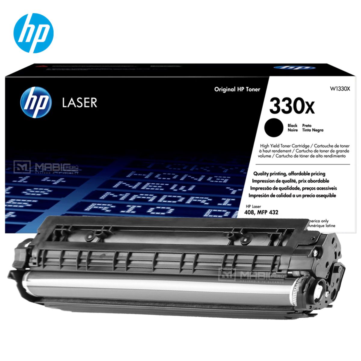 HP - TONER HP 330X NEGRO W1330X LJ 408DN 432fdn ORIGINAL