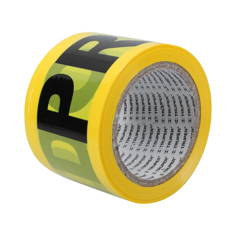 TRUPER - Rollo cinta delimitadora Prohibido de 100m Truper CIDE-103