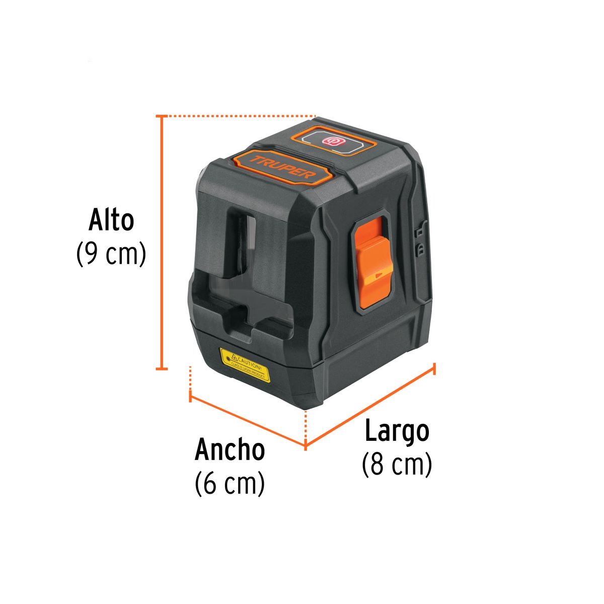 TRUPER - Nivel Láser Luz Roja Alcance 10 Mts Truper 17079