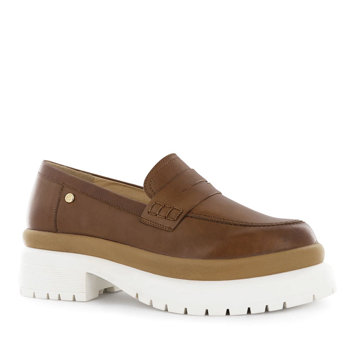 ECCO - Mocasines Ecco Cuero Mujer Olimpia04 Toffee