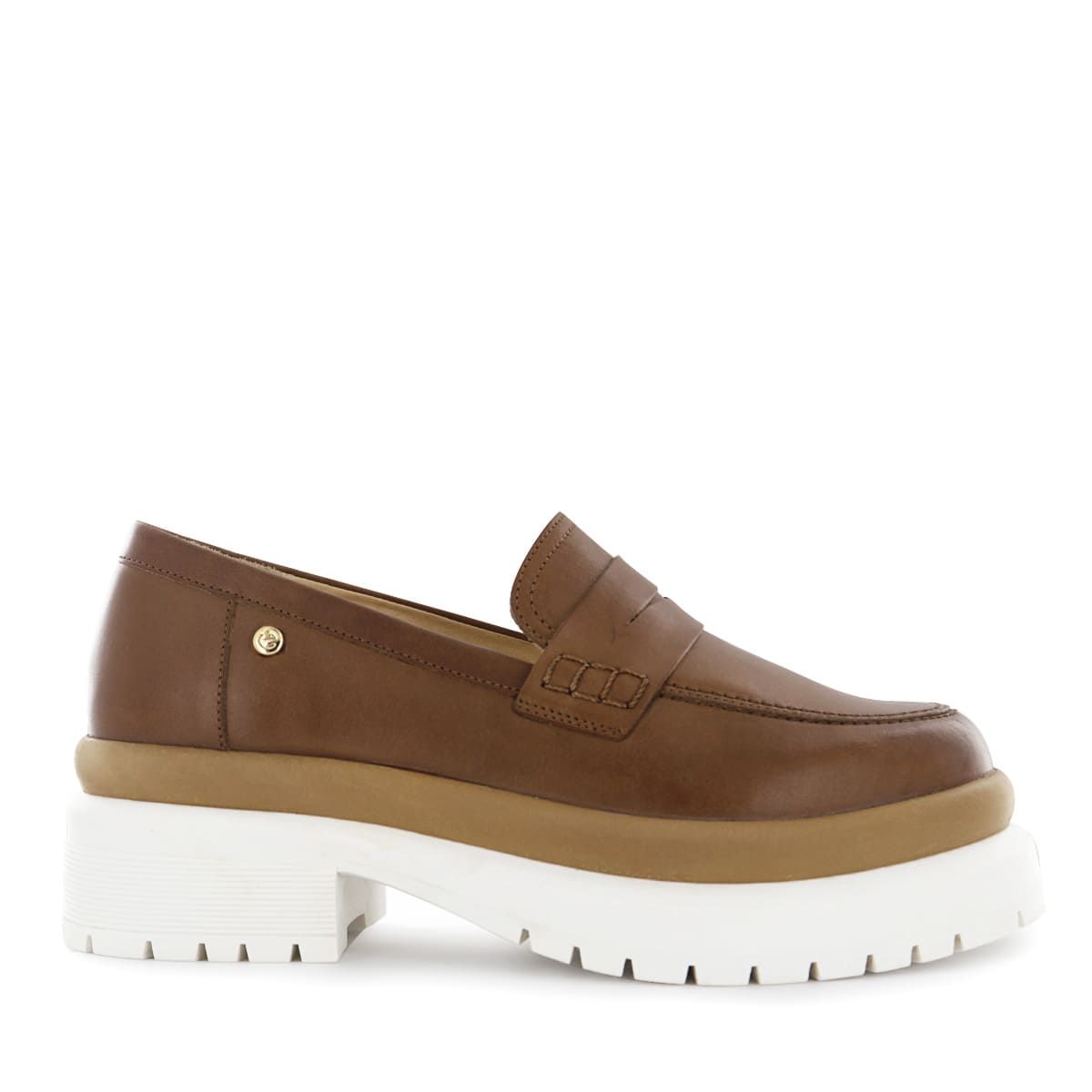 ECCO - Mocasines Ecco Cuero Mujer Olimpia04 Toffee