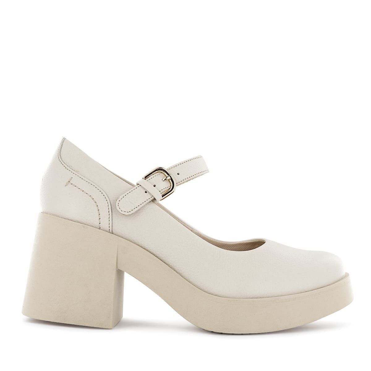 ECCO - Zapato Mary Jane Ecco Cuero Mujer Oletta05 Ostra