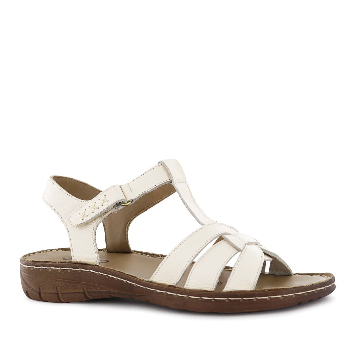 ECCO - Sandalias Ecco Cuero Mujer Bonnie02 Marfil