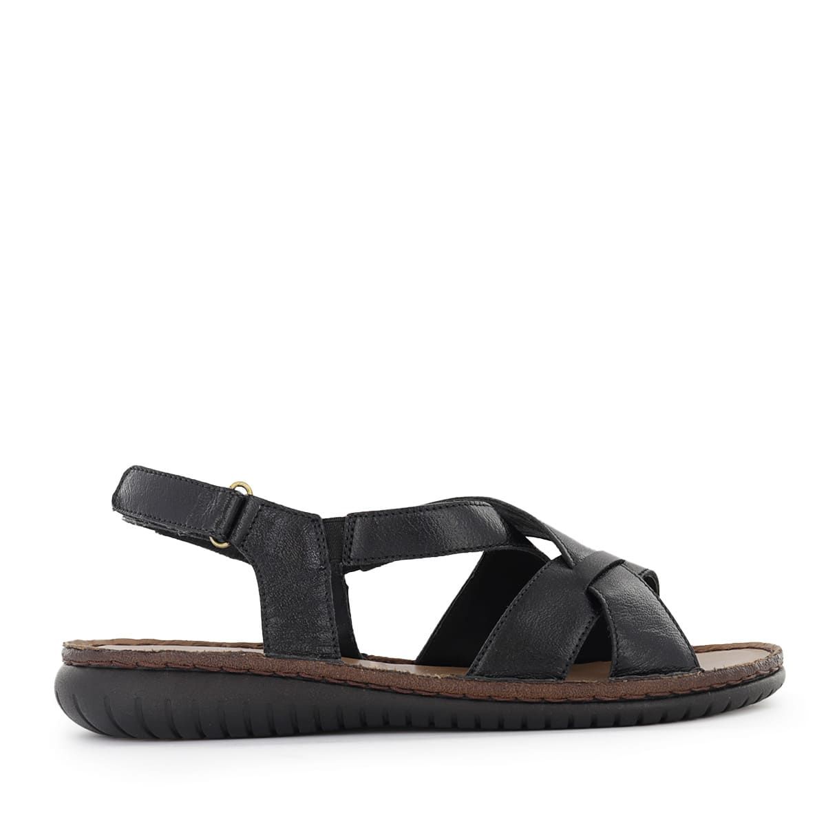 ECCO - Sandalias Ecco Cuero Charol Mujer Pipa03 Negro