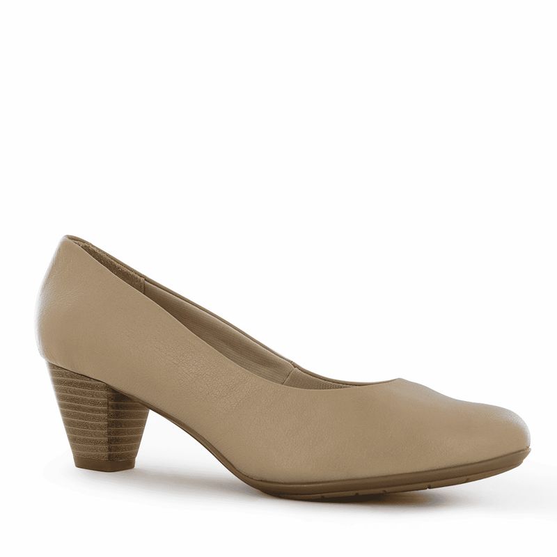 ECCO - PumpReina Ecco Cuero Mujer Ysadora01 Latte