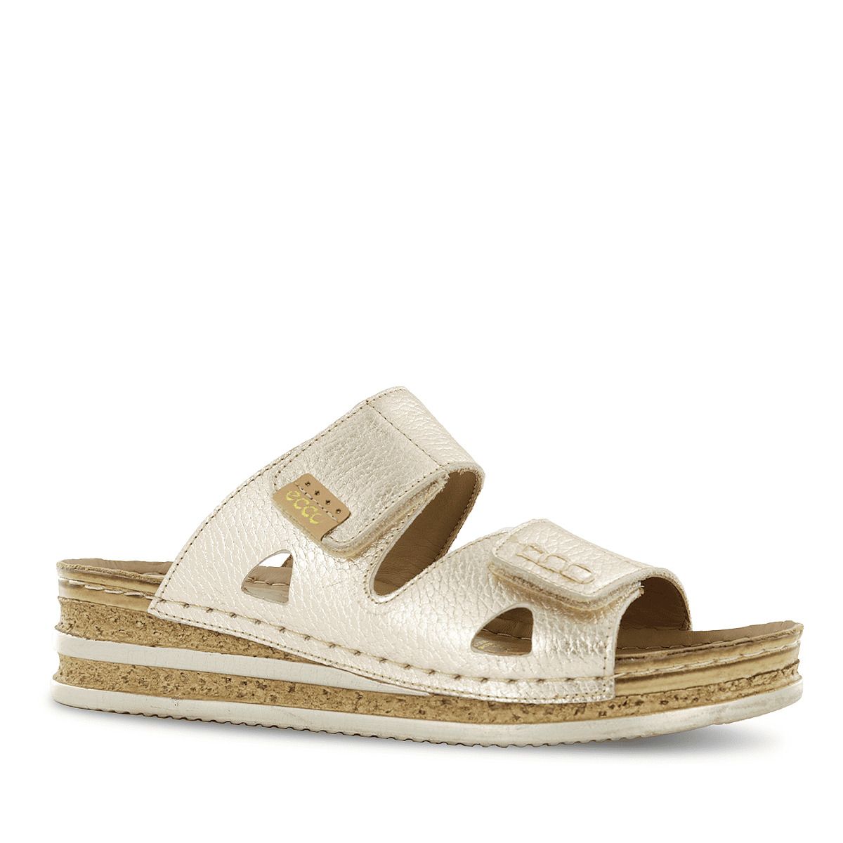 ECCO - Sandalias  Ecco Cuero Folia Mujer Hilda01 Oro