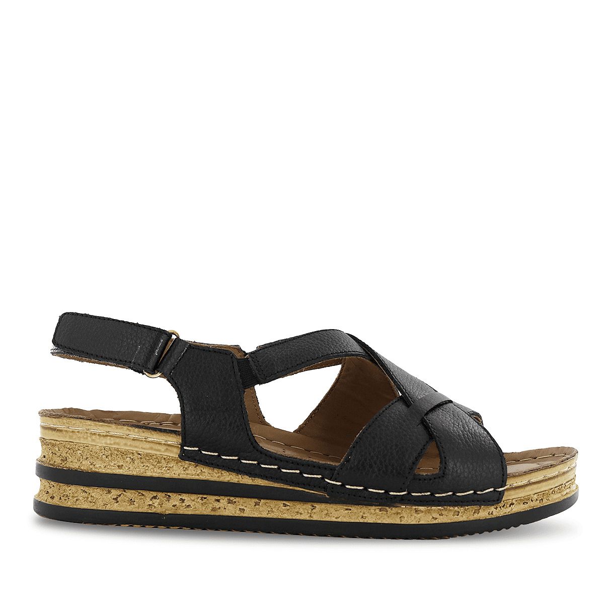 ECCO - Sandalias Ecco Cuero Mujer Hilda02 Negro