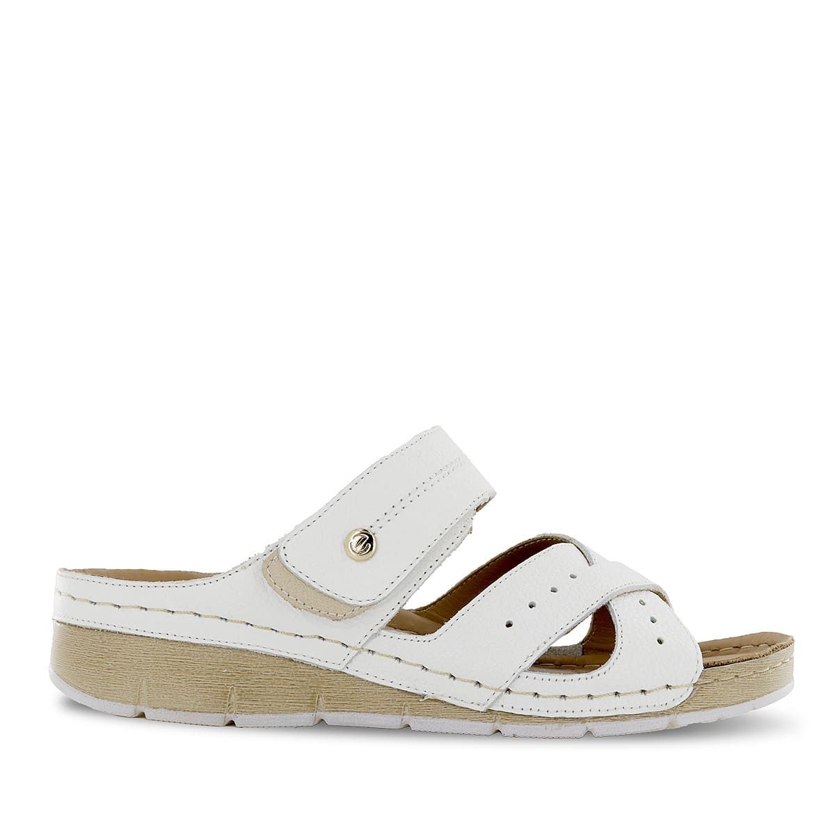 ECCO - Sandalias Ecco Cuero Mujer Lexie06 Blanco