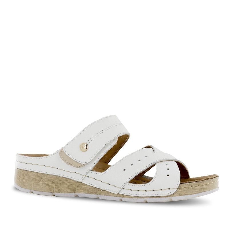 ECCO - Sandalias Ecco Cuero Mujer Lexie06 Blanco