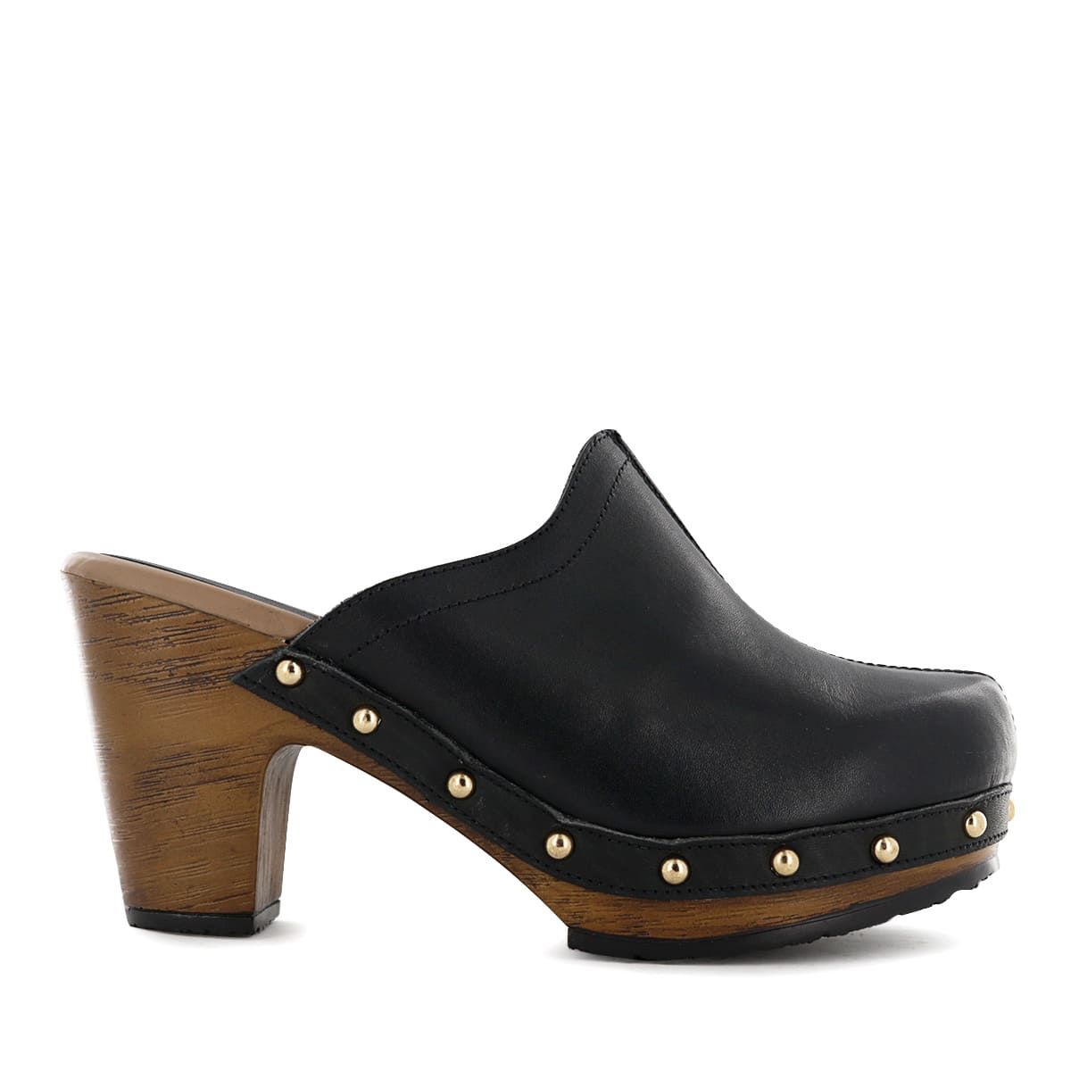 ECCO - Zuecos Ecco Cuero Mujer Selina09 Negro