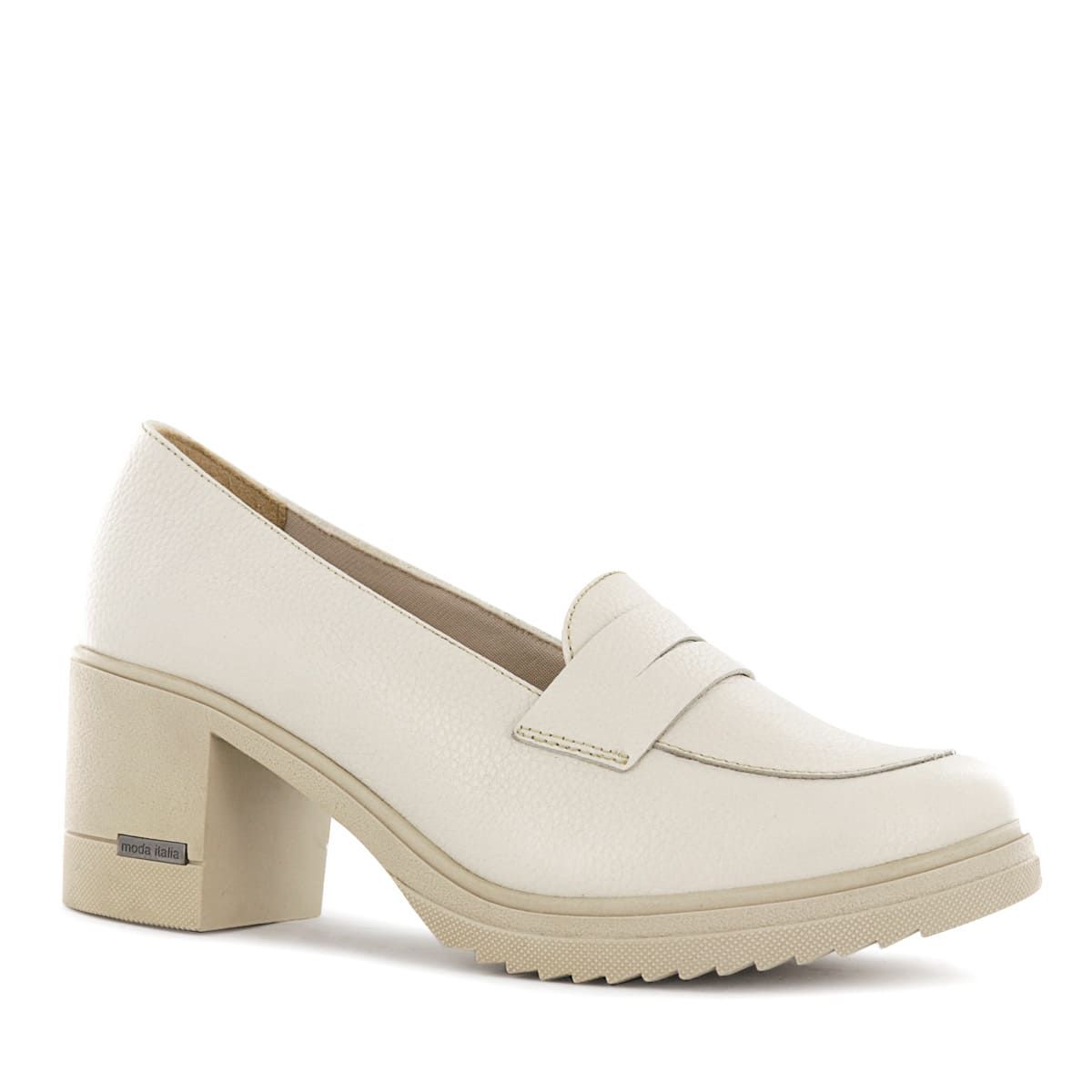 ECCO - Mocasines Ecco Cuero Mujer Virginia07 Ostra