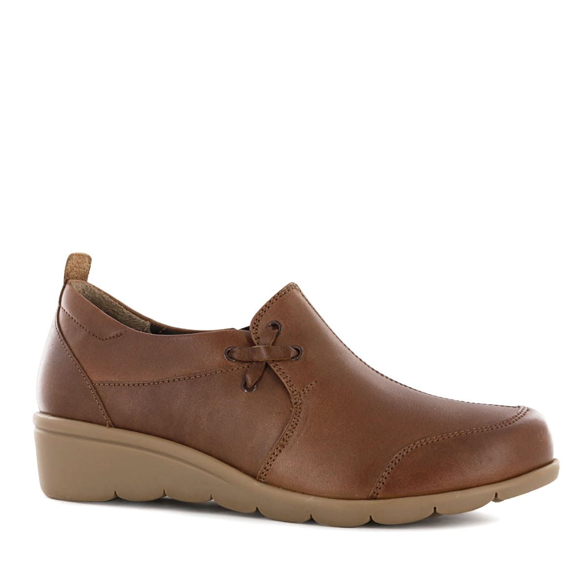 ECCO - Zapato Slip On Confort Ecco Cuero Mujer Flexxi19 Toffee