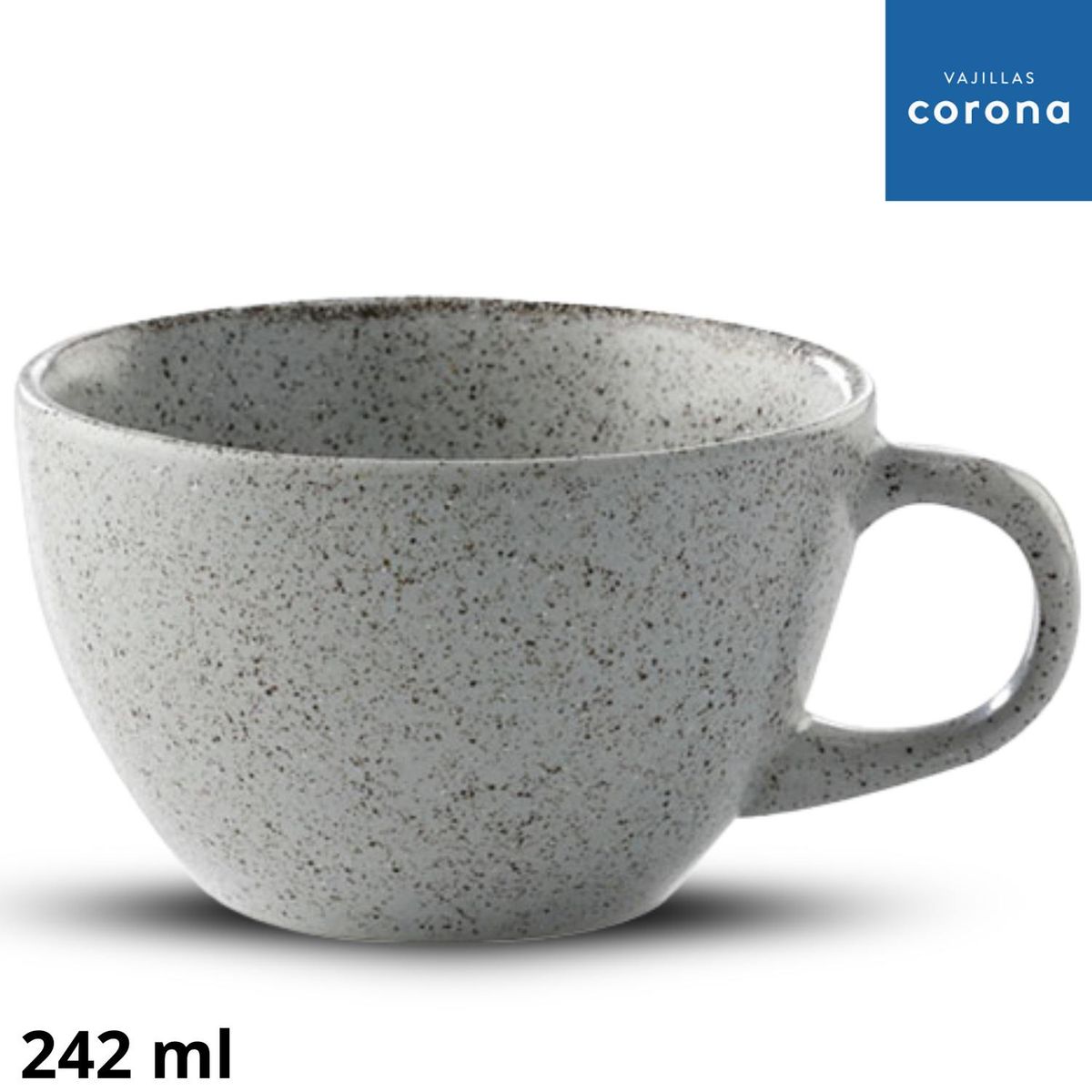 CORONA - Taza Te 242ML X 6 PZAS Color Moon Reactivo - Vajillas Corona