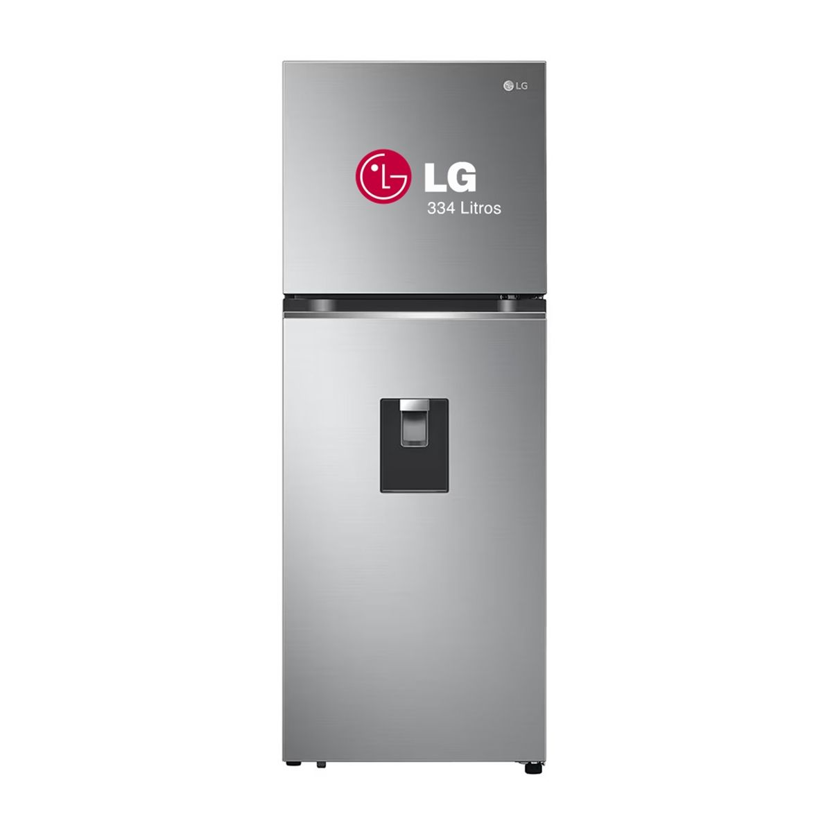 LG - Refrigeradora LG Top Freezer 334L con DoorCooling GT33WPP Plateada