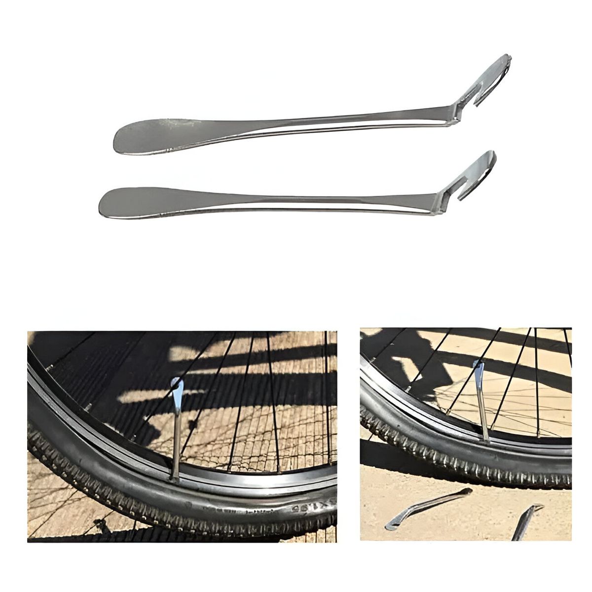 GENERICO - Kit de Herramientas para Reparación de Neumáticos 14pcs