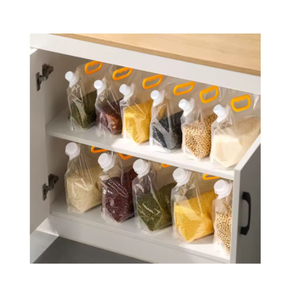 GENERICO - BOLSA DE ALMACENAMIENTO PARA MENESTRAS 4KG