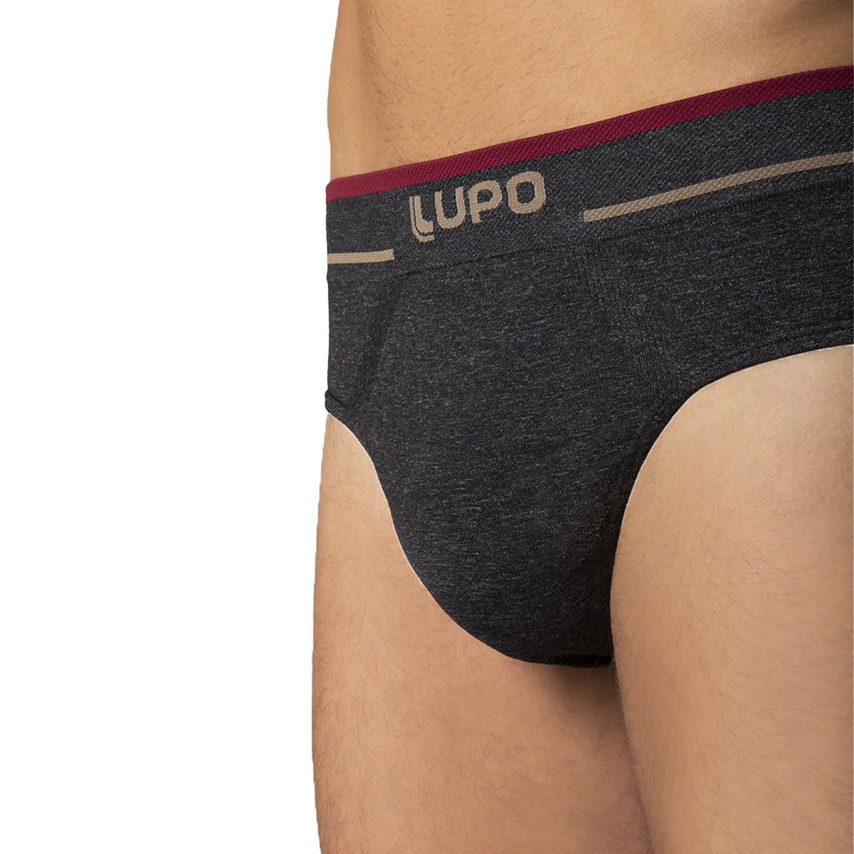 LUPO - Calzonsillo Slip Pro de Microfibra sin Costuras Lupo