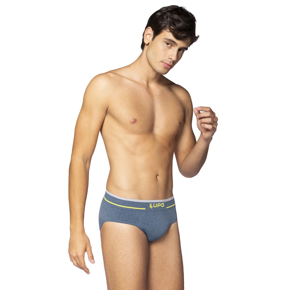 LUPO - Calzonsillo Slip Pro de Microfibra sin Costuras Lupo