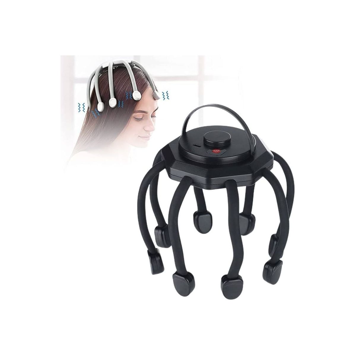 OEM - Masajeador Eléctrico Recargable Para Cabeza y Cuero Cabelludo