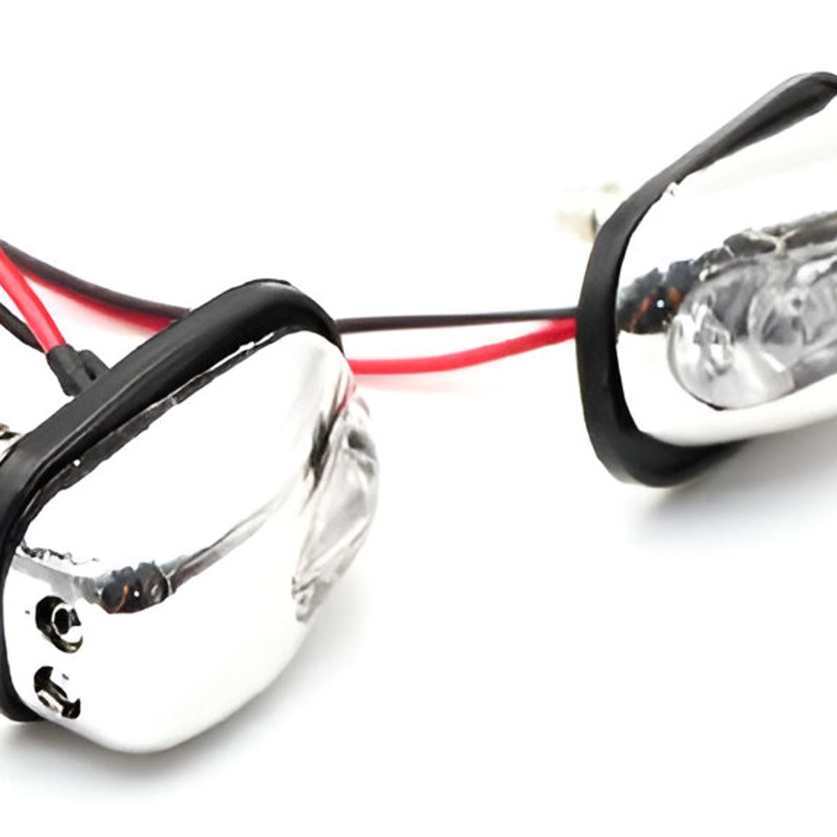 GENERICO - Sapito Limpiaparabrisas Luz Blanca 12V para Capot de Auto