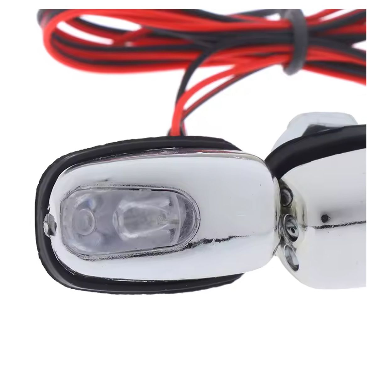 GENERICO - Sapito Limpiaparabrisas Luz Blanca 12V para Capot de Auto