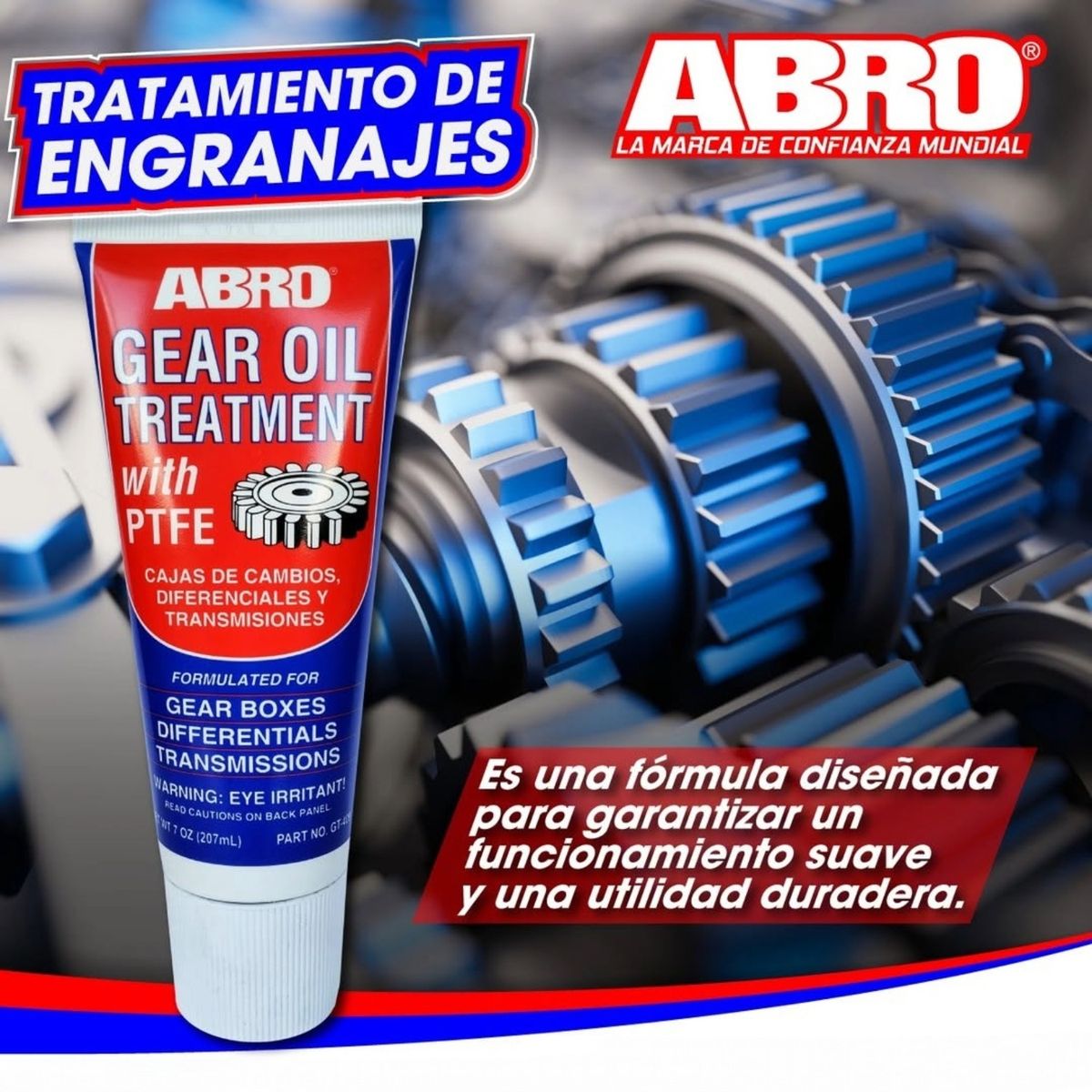 ABRO - ABRO Tratamiento para Engranajes con PTFE 207mL GT-409