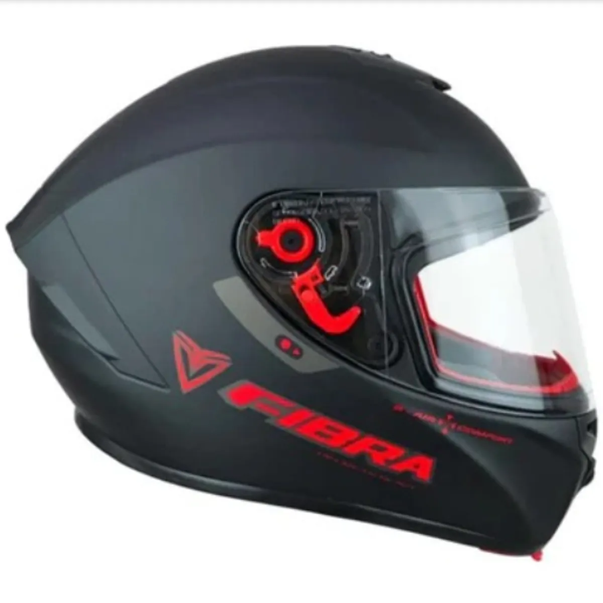 CES - CASCO MOTO FIBRA BY NZI HELMETS NEGRO MATE NUEVO DOT