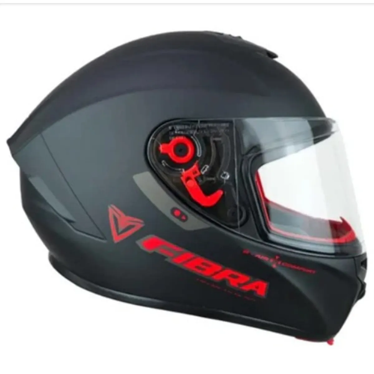 CES - CASCO MOTO FIBRA BY NZI HELMETS NEGRO MATE NUEVO DOT