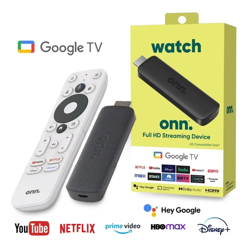 ONN - Watch Onn Google Tv Full Hd Streaming Device - VPN configurado