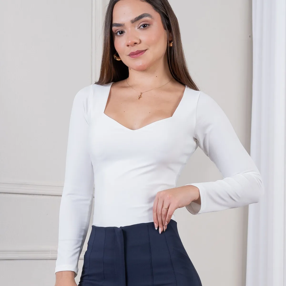 NANCY'S COLLECTION - Camiseta Moldeadora de Mujer Nancys Collection