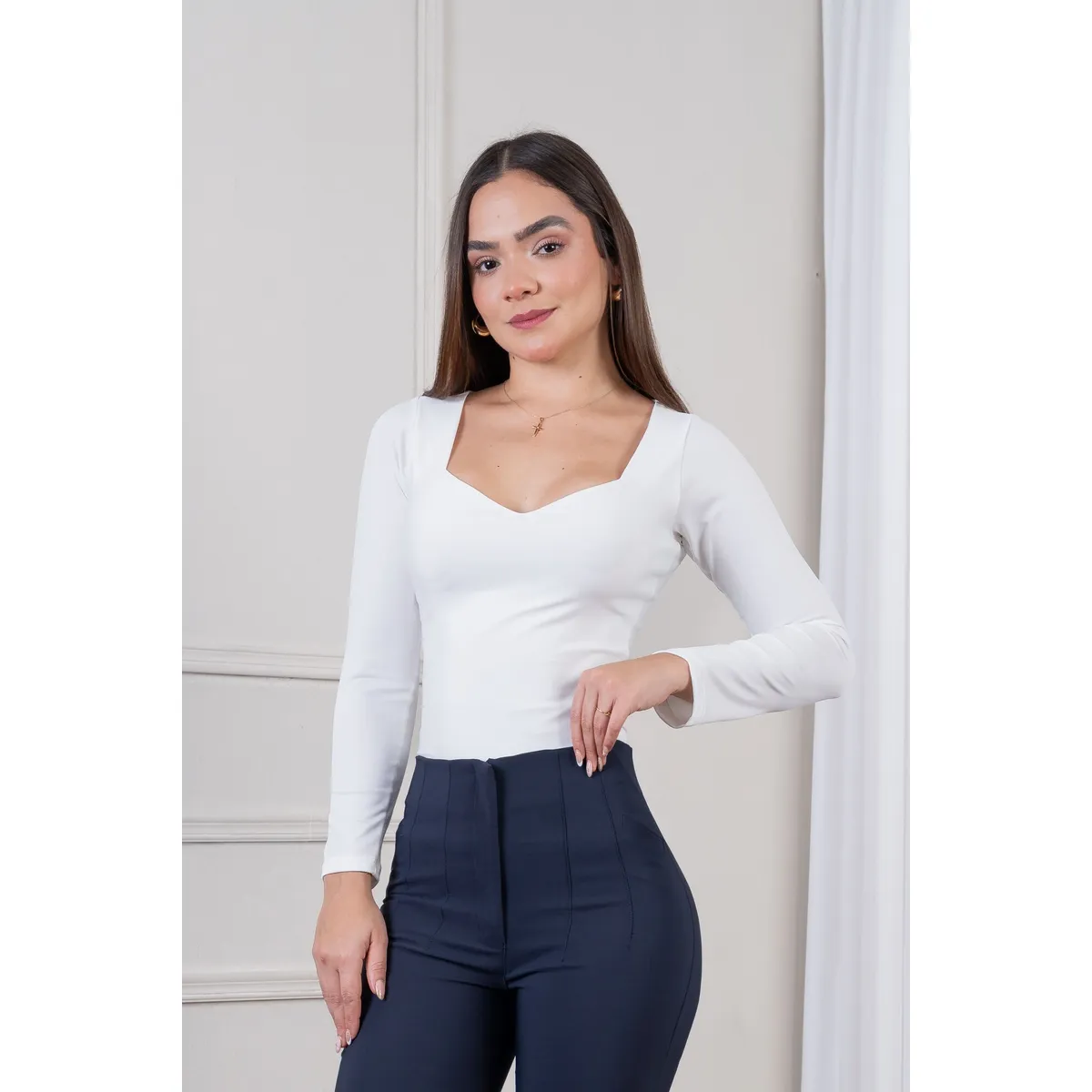 NANCY'S COLLECTION - Camiseta Moldeadora de Mujer Nancys Collection