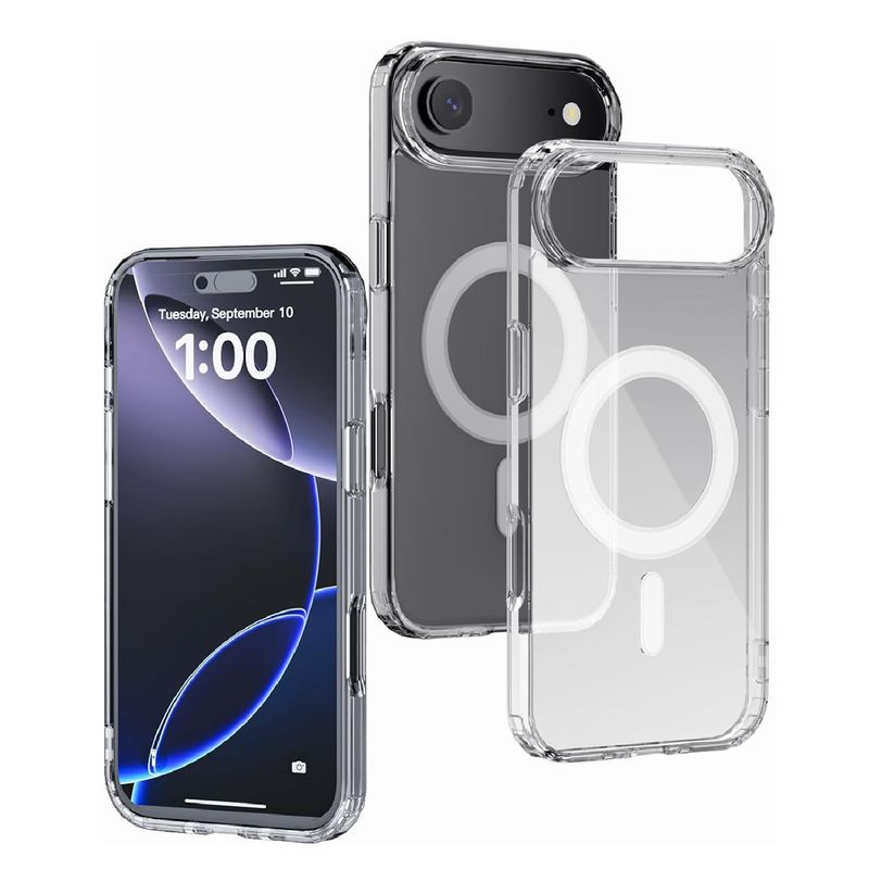 GENERICO - Case Clear con Magsafe para iPhone 17 Air