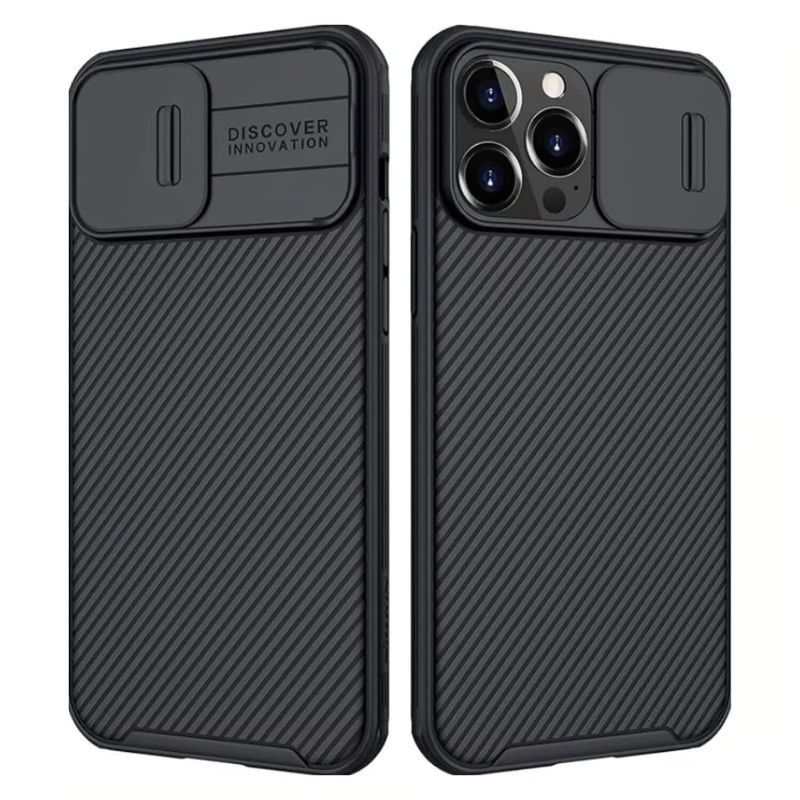 NILLKIN - Funda Nillkin CamShield Pro para iPhone 16 Pro - Negro